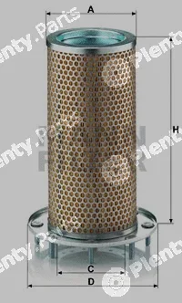 MANN-FILTER C16140 — Secondary Air Filter