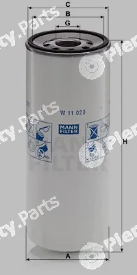 MANN-FILTER W11020 — Oil Filter