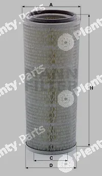 MANN-FILTER C21030 — Air Filter