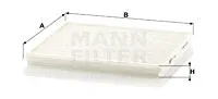 MANN-FILTER CU1828 — Filter, cabin air