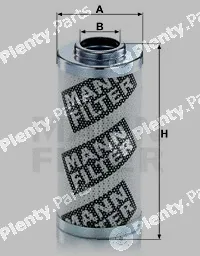 MANN-FILTER HD612/2x — Filter, operating hydraulics