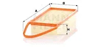 MANN-FILTER C3087/2 — Air Filter