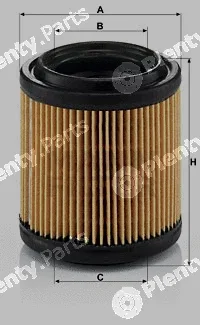 MANN-FILTER C710/1 — Air Filter