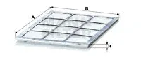 MANN-FILTER CU2504 — Filter, cabin air