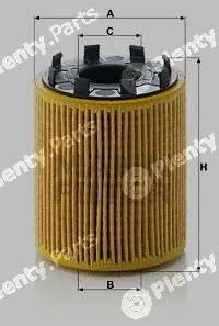 MANN-FILTER HU713/1x — Oil Filter