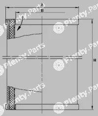 MANN-FILTER 4900050161 — Filter, compressed air system