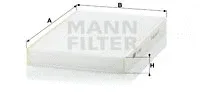 MANN-FILTER CU2952 — Filter, cabin air