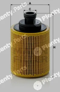 MANN-FILTER HU712/7x — Oil Filter