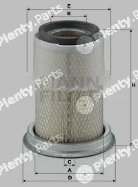 MANN-FILTER C14123 — Air Filter