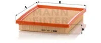 MANN-FILTER C22009 — Air Filter