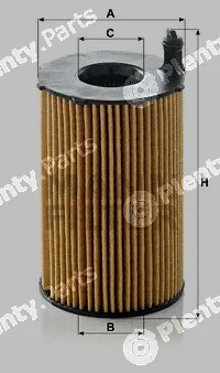 MANN-FILTER HU8005z — Oil Filter