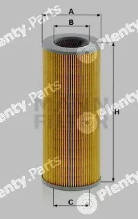 MANN-FILTER H1059/2 — Hydraulic Filter, automatic transmission