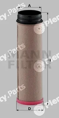 MANN-FILTER CF1350 — Secondary Air Filter ENTARON XD