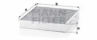 MANN-FILTER CUK2559 — Filter, cabin air