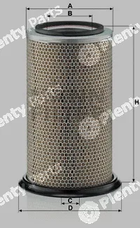 MANN-FILTER C28750 — Air Filter