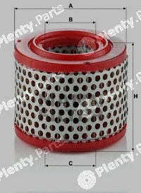 MANN-FILTER C78 — Air Filter