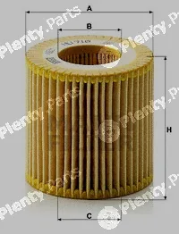 MANN-FILTER HU710x — Oil Filter
