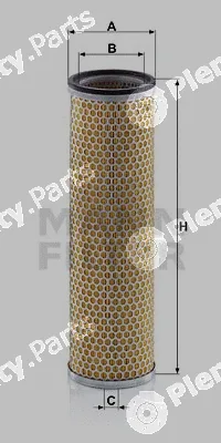 MANN-FILTER C12116/2 — Secondary Air Filter