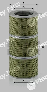 MANN-FILTER H18265 — Oil Filter