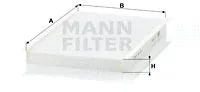MANN-FILTER CU2629 — Filter, cabin air