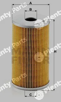 MANN-FILTER H1050/1 — Oil Filter
