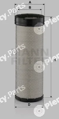 MANN-FILTER C17170 — Secondary Air Filter