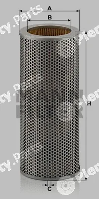 MANN-FILTER H13104 — Filter, operating hydraulics