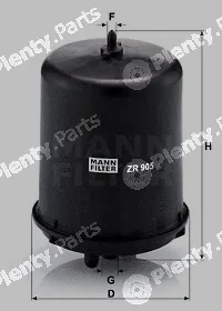 MANN-FILTER ZR905z — Oil Filter