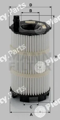 MANN-FILTER HU7005x — Oil Filter