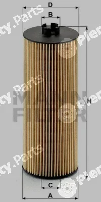 MANN-FILTER HU945/3x — Oil Filter