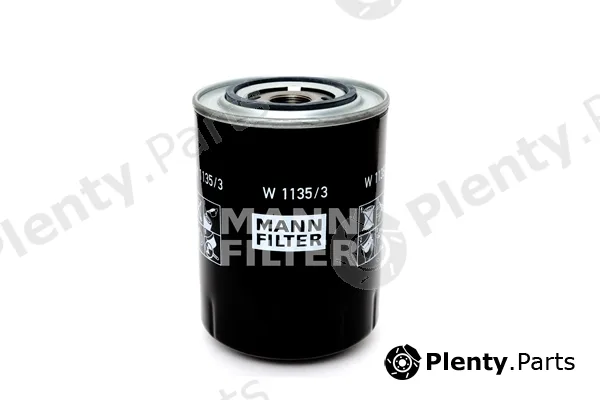 MANN-FILTER W1135/3 — Oil Filter