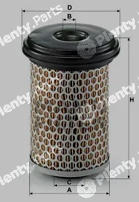 MANN-FILTER C1157 — Air Filter