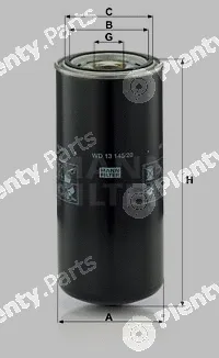 MANN-FILTER WD13145/20 — Oil Filter