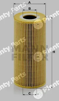 MANN-FILTER HU951x — Oil Filter