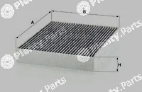 MANN-FILTER CUK28001 — Filter, cabin air