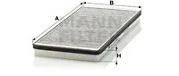 MANN-FILTER CUK3858 — Filter, cabin air