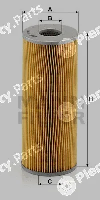 MANN-FILTER H1081 — Oil Filter