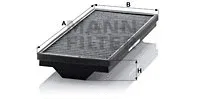 MANN-FILTER CUK4469 — Filter, cabin air
