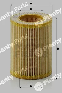 MANN-FILTER HU714x — Oil Filter