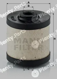 MANN-FILTER BFU715 — Fuel Filter