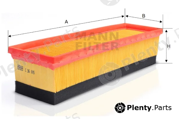 MANN-FILTER C36005 — Air Filter