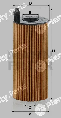 MANN-FILTER HU6014/1z — Oil Filter