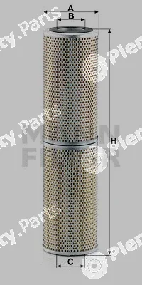 MANN-FILTER H12225 — Oil Filter