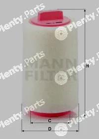 MANN-FILTER C1287 — Air Filter