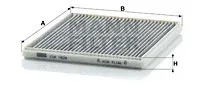MANN-FILTER CUK1828 — Filter, cabin air