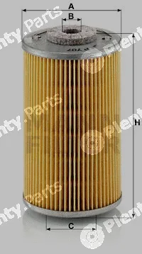 MANN-FILTER P707 — Fuel Filter