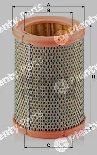 MANN-FILTER C1362 — Air Filter
