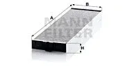 MANN-FILTER CUK5258 — Filter, cabin air