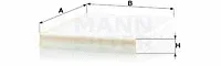 MANN-FILTER CU3780 — Filter, cabin air