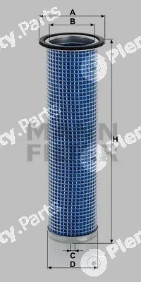 MANN-FILTER CF75/1x — Secondary Air Filter